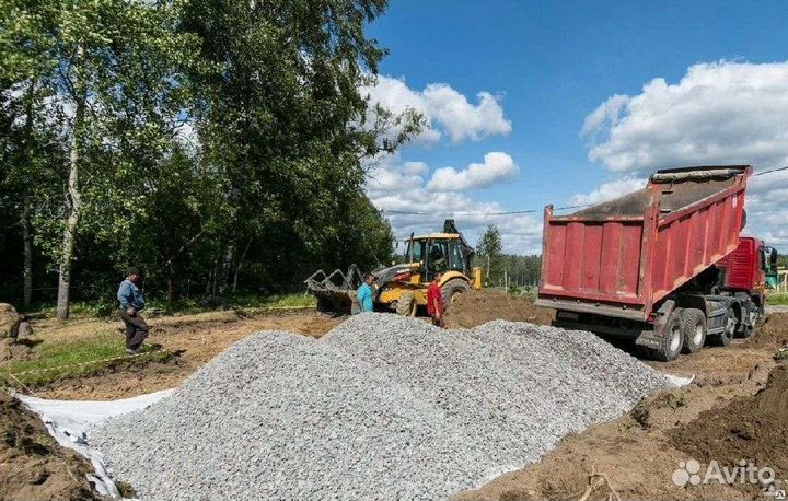 Пгс, Отсев, Песок, Щебень,Сдоз
