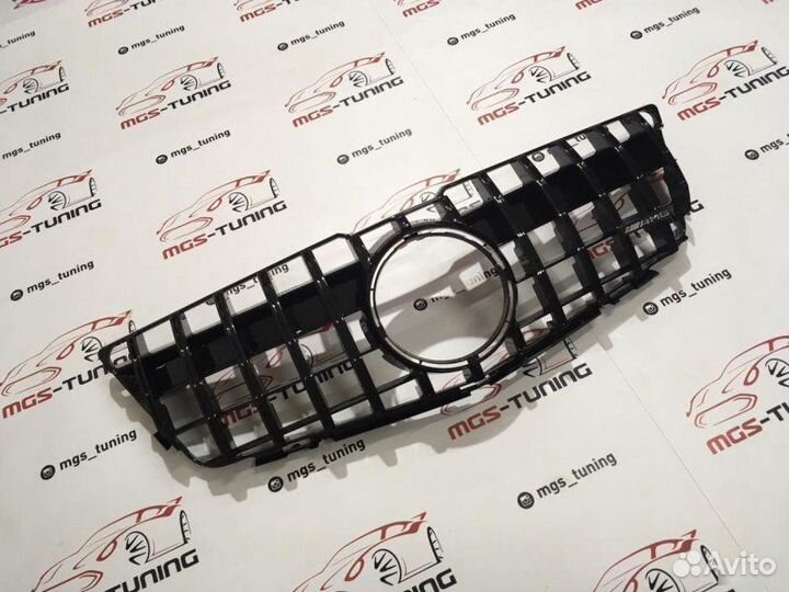 Решетка GLK-Class Black 08-12 GT Без звезды + AMG