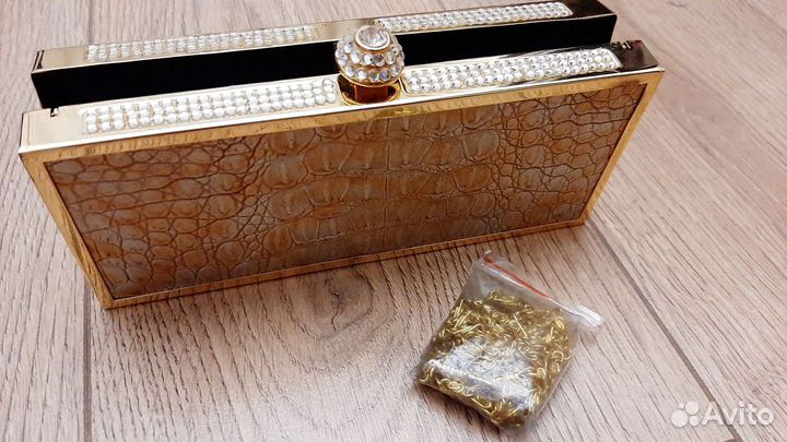 Кошелёк клатч под кожу крокодила Италия новый