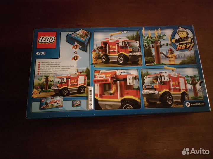 Lego City 4208. Пожарный внедорожник
