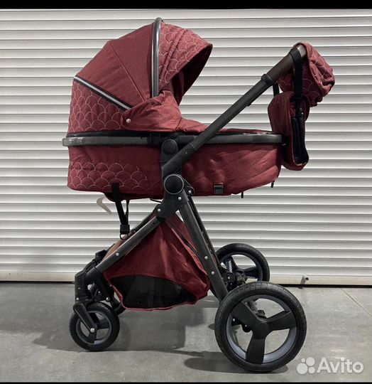 Коляска люкс мом утеплённая