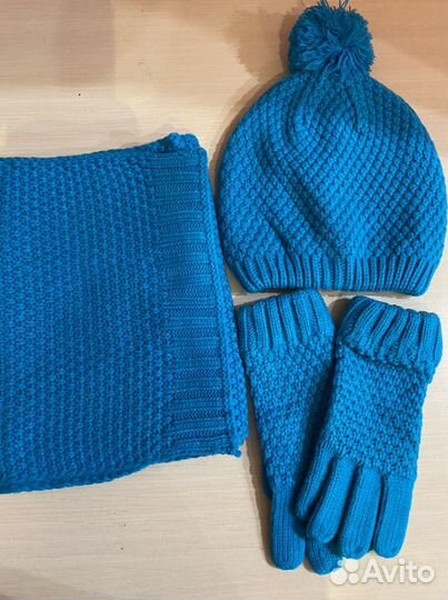 Комплект шапка и шарф