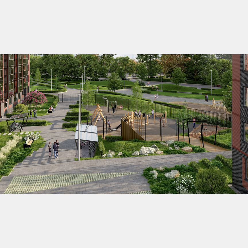 2-к. квартира, 49,4 м², 10/23 эт.