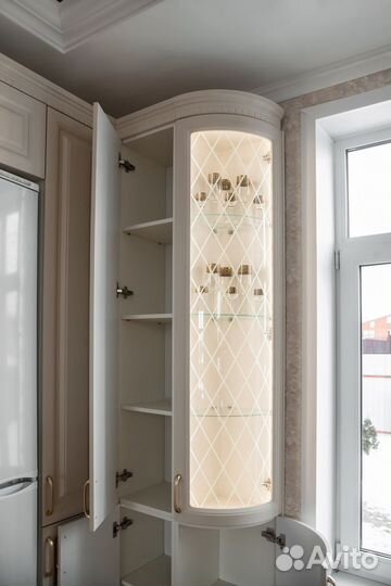 Кухня радиусная