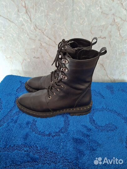 Ботинки демисезонные женские натуральная кожа