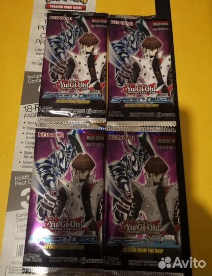 Югио Yu-Gi-Oh attack from the deep X4