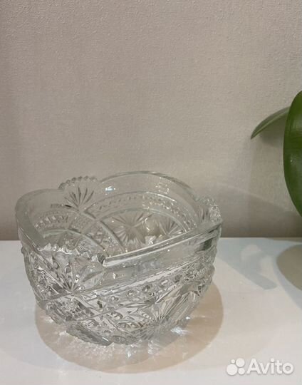 Хрустальная салатница