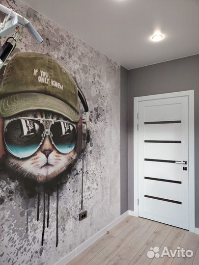 Белые глянцевые двери комплект