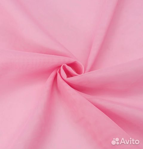 Вуаль однотонная розовая