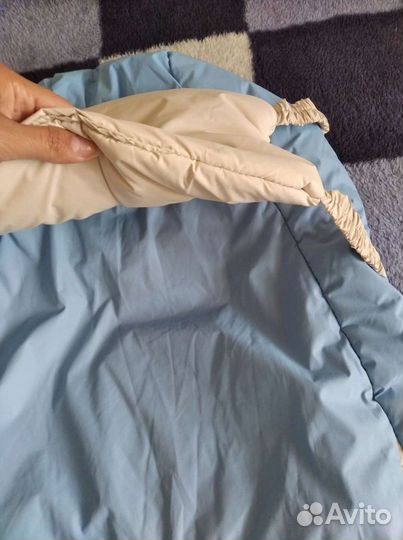 Конверт на выписку, меховой, зимний