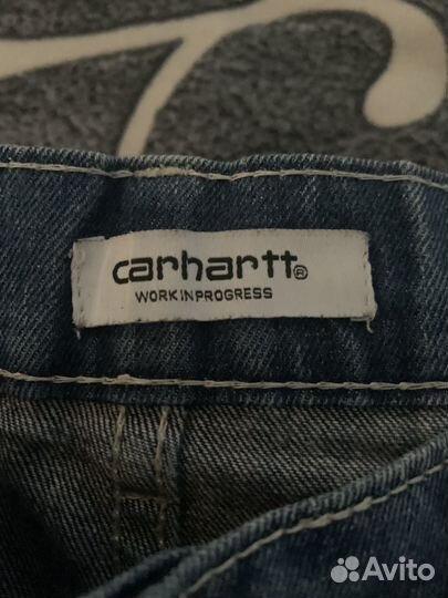 Джинсы carhartt широкие