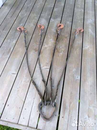 Для крана пауки стропы