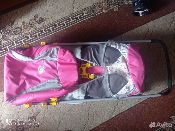 Детские санки-коляска