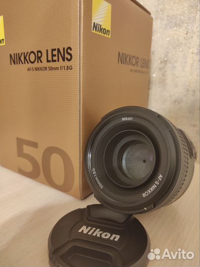 Объектив Nikon AF-S nikkor 50mm 1.8G