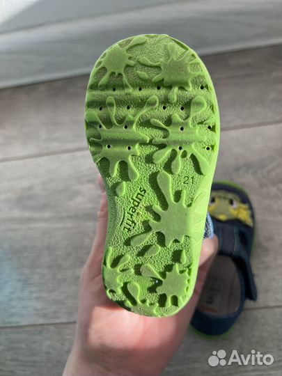 Сандалии текстильные Superfit Spotty 21 размер