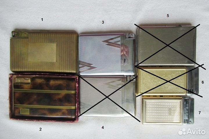 Портсигары с зажигалками коллекционные