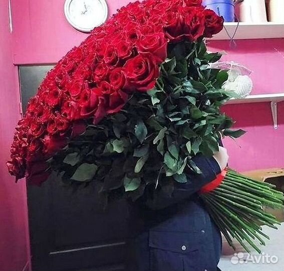 Букет роз 101 роза 51 роза