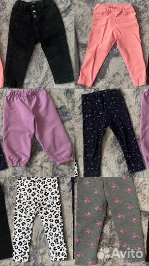 Пакет вещей на девочку 80-92