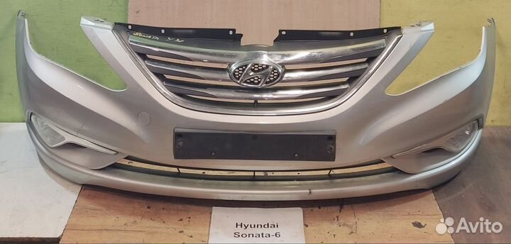 Бампер передний Hyundai Sonata 6, 2013г