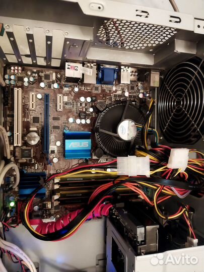 Компьютер в сборе, мать совместима с проц. xeon