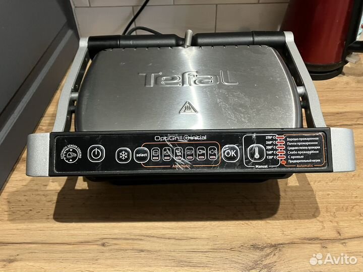 Электрогриль tefal optigrill