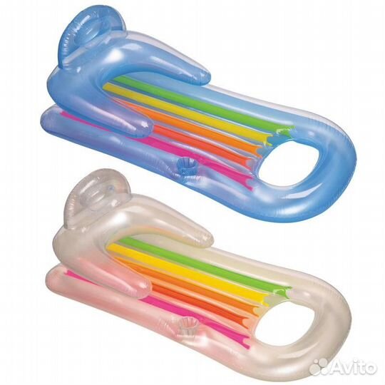 Intex 58802 Матрас-кресло надувной королевский 160