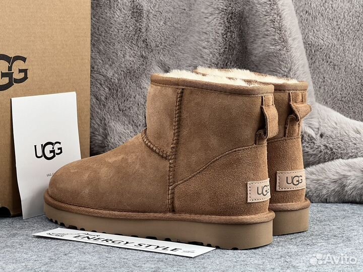 Угги женские Ugg Classic Mini Chestnut