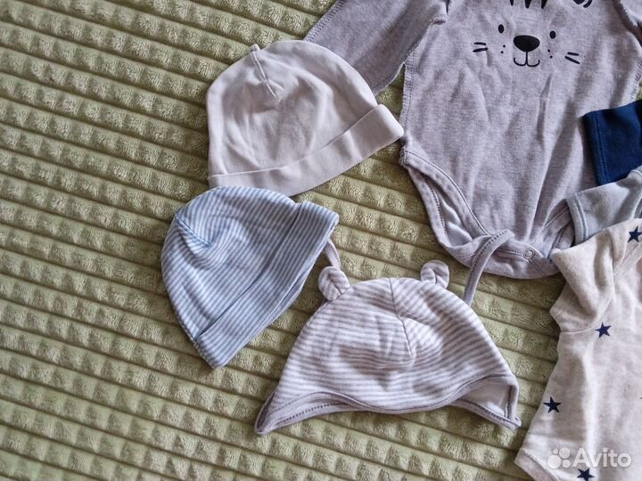 Вещи пакетом для мальчика новорождённого 56