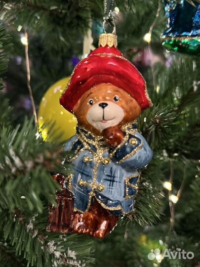 Елочная игрушка Мишка Паддинтон