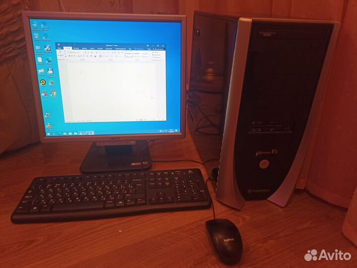 Шустрый системник на ssd