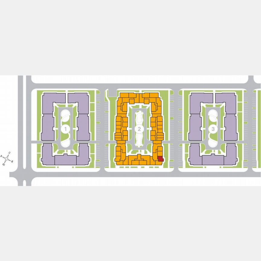 1-к. квартира, 41,1 м², 3/4 эт.