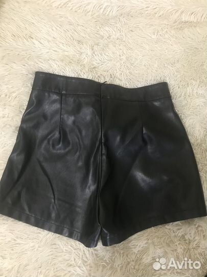 Шорты женские эко кожа