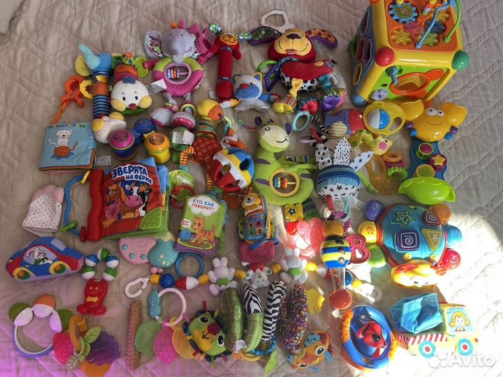 Развивающие игрушки для малышей до 2-3 лет
