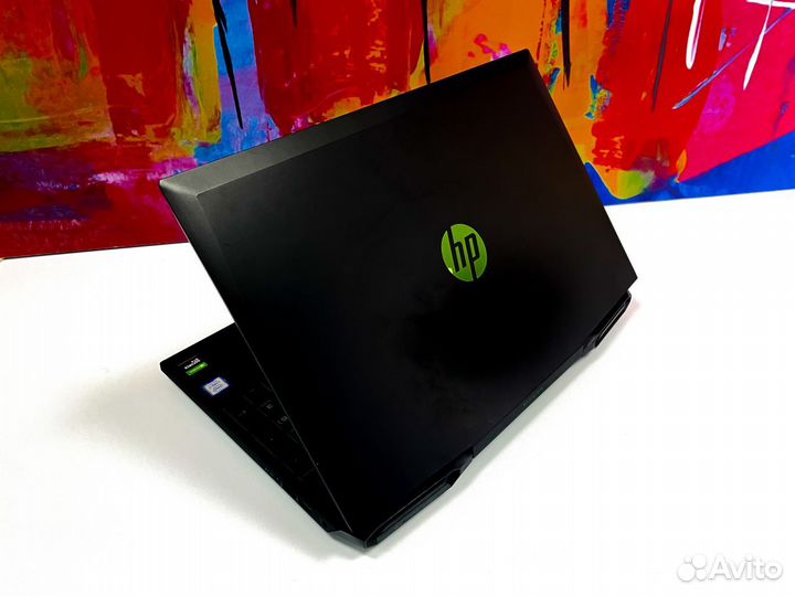 Игровой ноутбук HP с GeForce 1660 +i 7