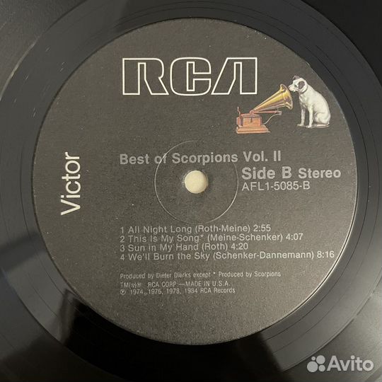 Scorpions - Best of Scorpions vol 2 USA 1984