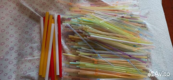 Трубочки для коктейля