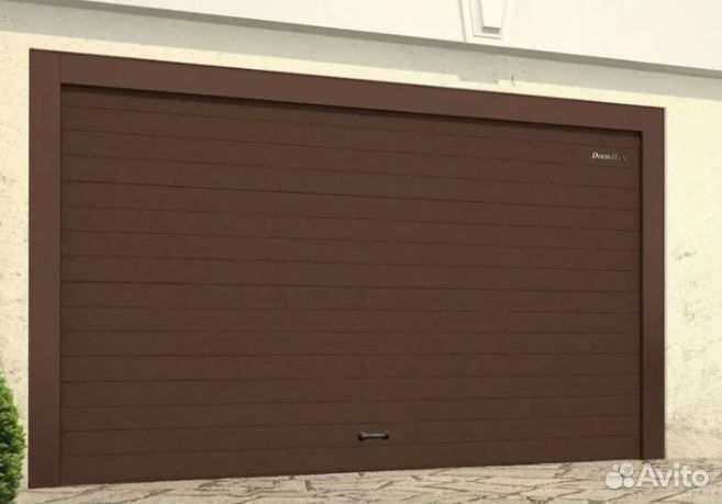 Гаражные секционные ворота дорхан 3000х2750