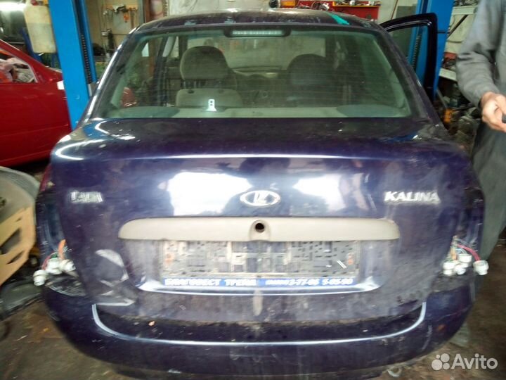 Крышка багажника калина седан 