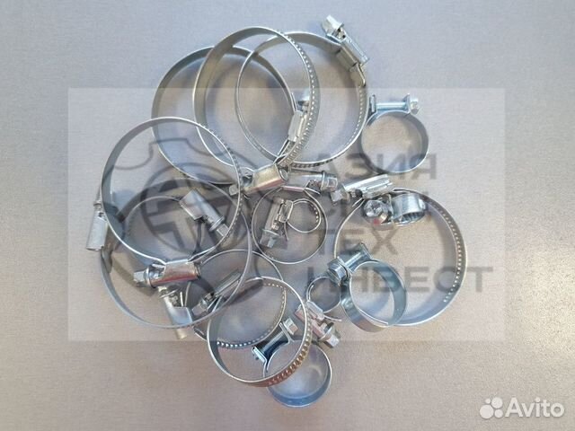 Хомут червячный 40-60 мм