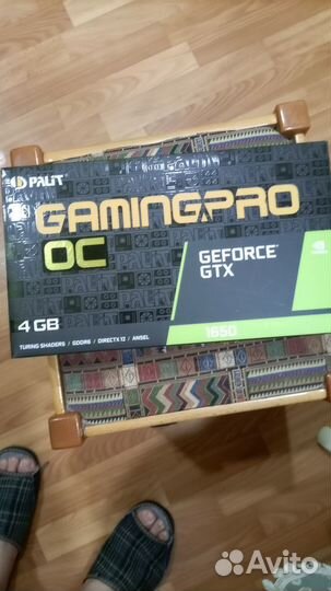 Видеокарта Palit nvidia GeForce GTX 1650 GamingPro