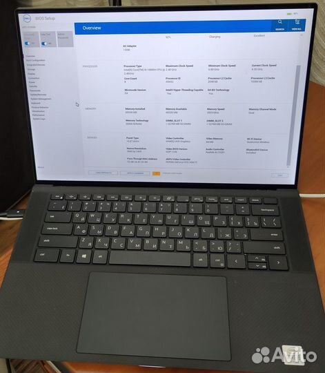 Ноутбук Dell XPS 15 9500