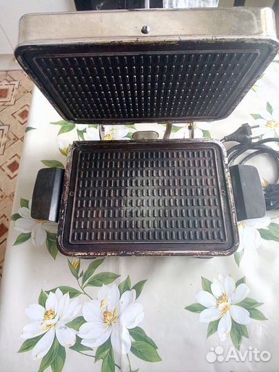 Вафельница СССР электрическая