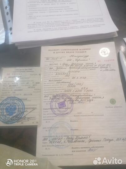 Автогрейдер ДОРМАШ ДЗ-122Б-7, 2011