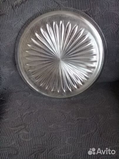 Блюдо, стекло,ссср