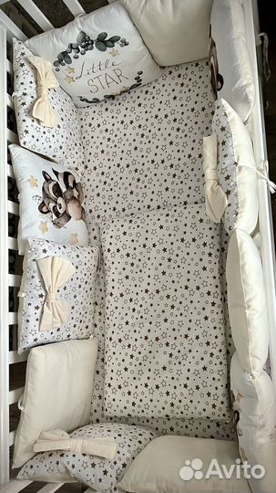 Бортики в детскую кроватку