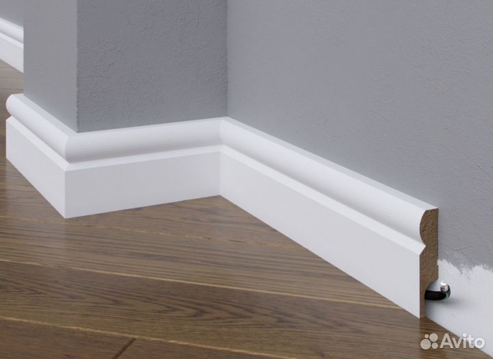 Плинтус из мдф напольн длина 2,4 м