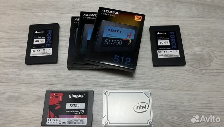 Накопители, диски SSD