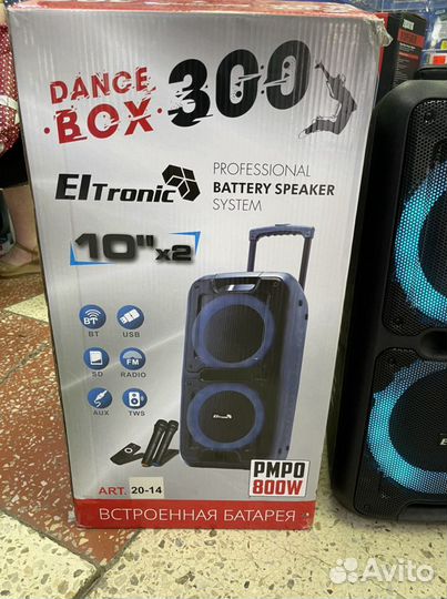 Портативная колонка Eltronic 20-14 dance BOX 300