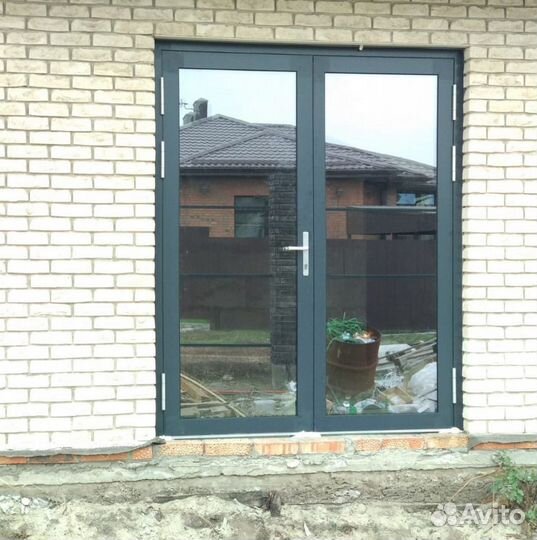 Алюминиевые двери