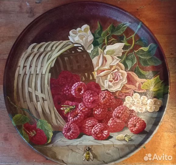 Тарелка декоративная настенная